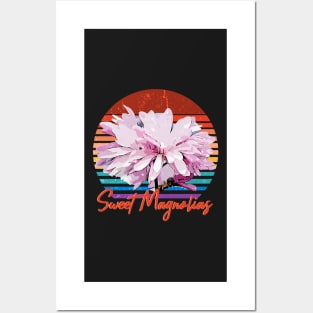 Sweet Magnolias beautiful flower Posters and Art